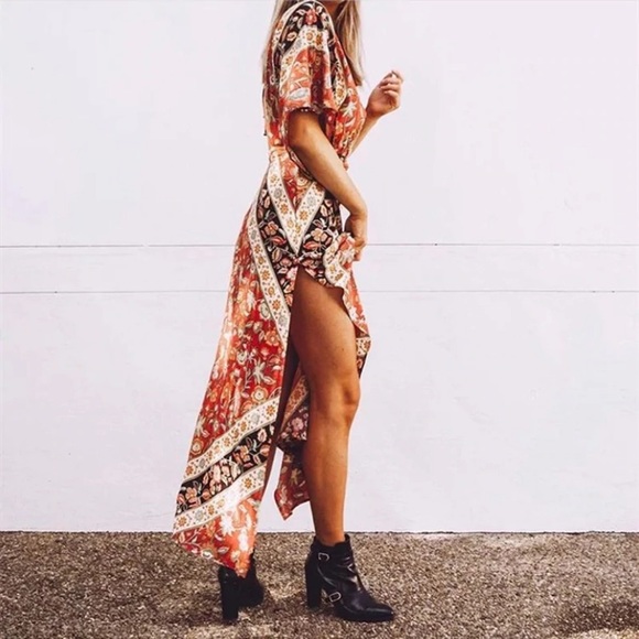 “Zaylee” Gypsy Cutout dress - Picture 4 of 16